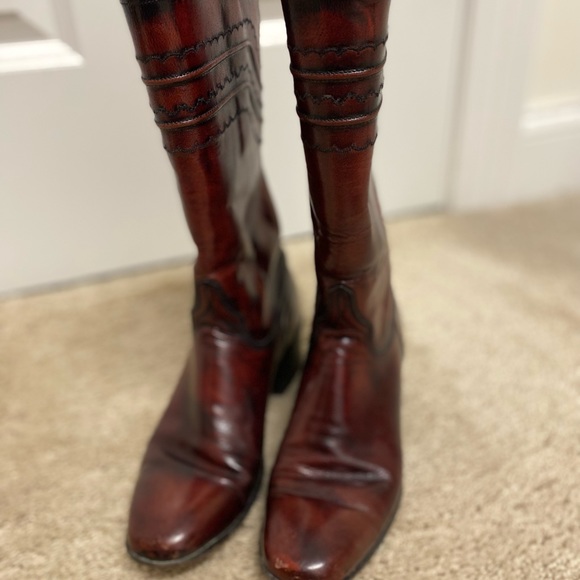 Vintage Lucchese boots, Ladies 7 SSS (super slim) - Picture 2 of 7